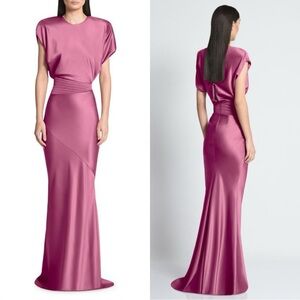 ZHIVAGO Signature Bond Gown Dusty Pink